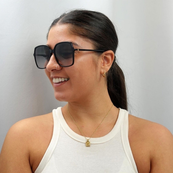 New - ? Original Gucci Grey Gradient Square Ladies Sunglasses GG0544S 001 57. main image 6